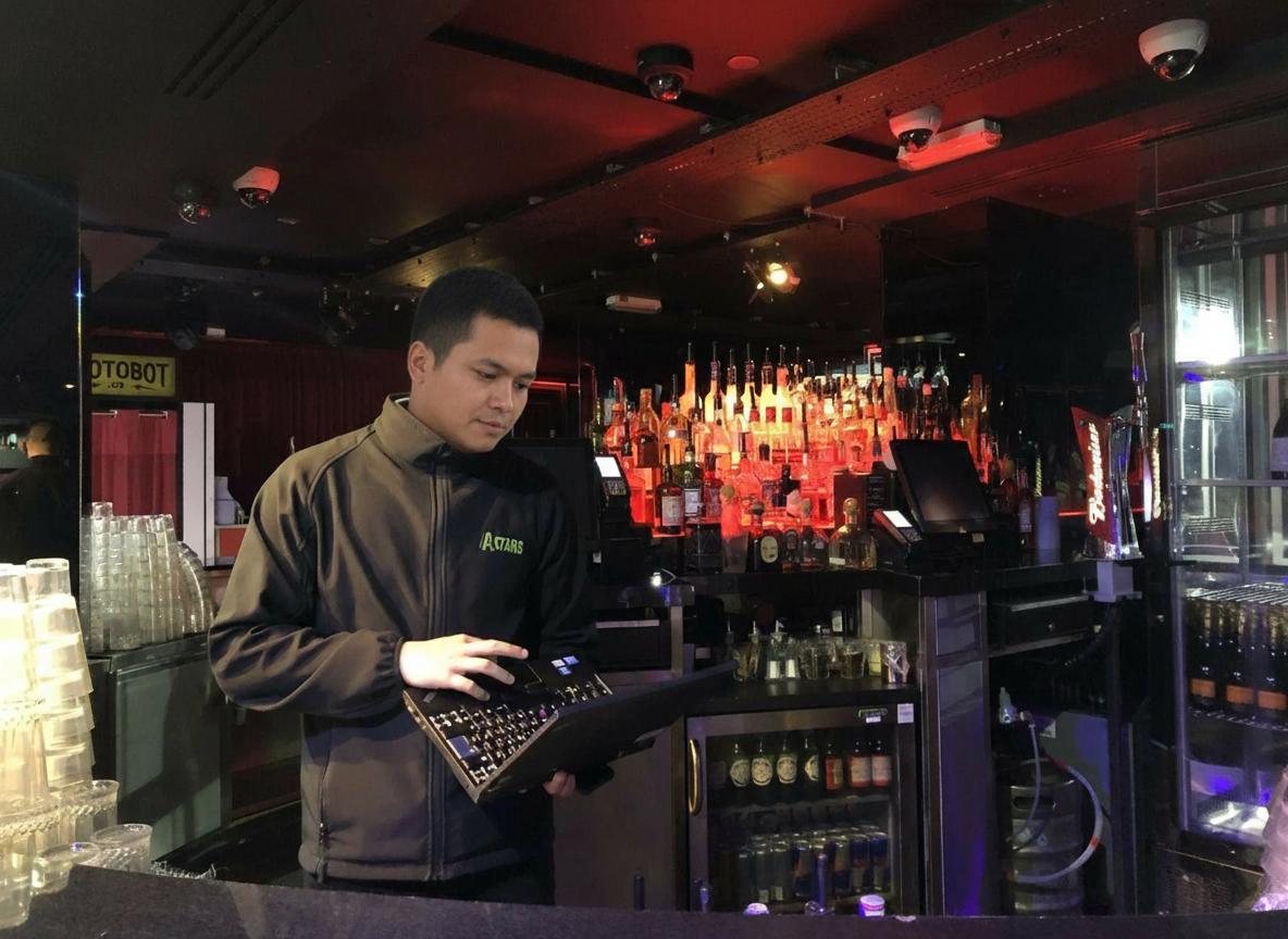 IT site support at nightclub
